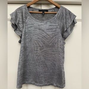 WHBM Gray Women's Top